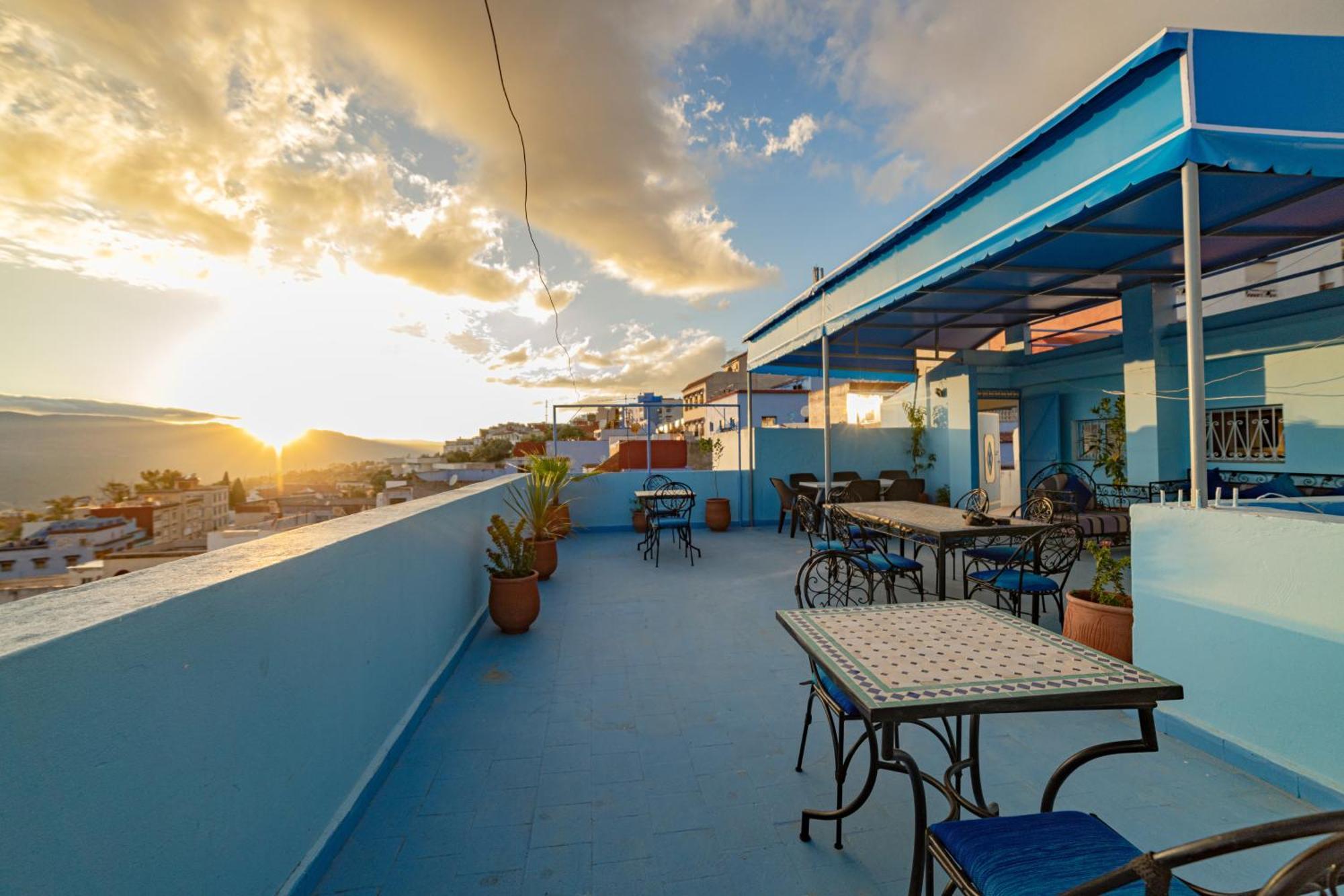 Casa Voyager 'Secret Garden Terrace' Appartement Chefchaouen Buitenkant foto