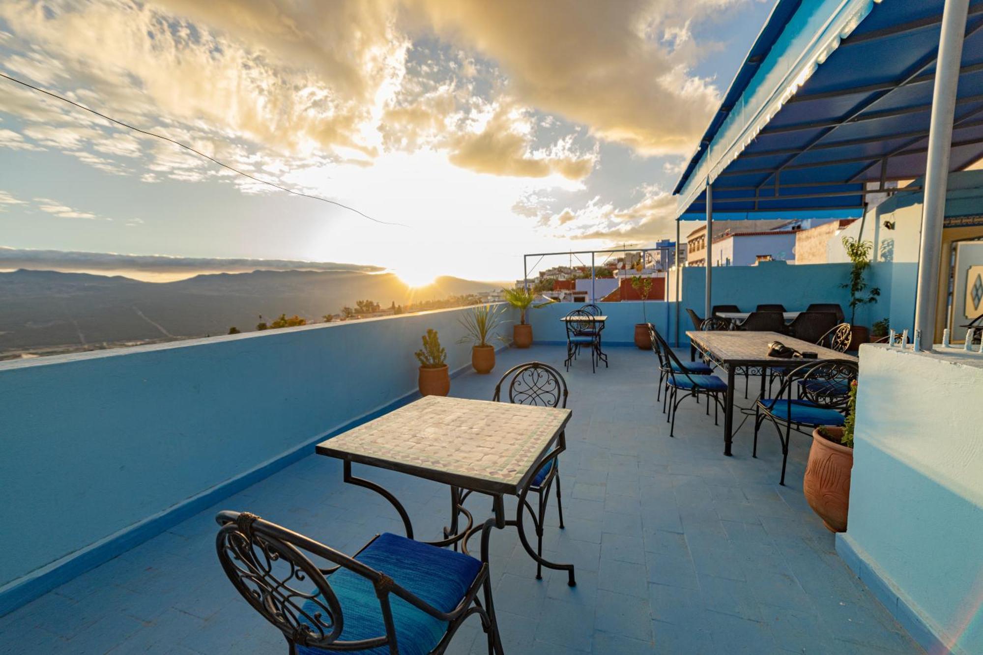 Casa Voyager 'Secret Garden Terrace' Appartement Chefchaouen Buitenkant foto