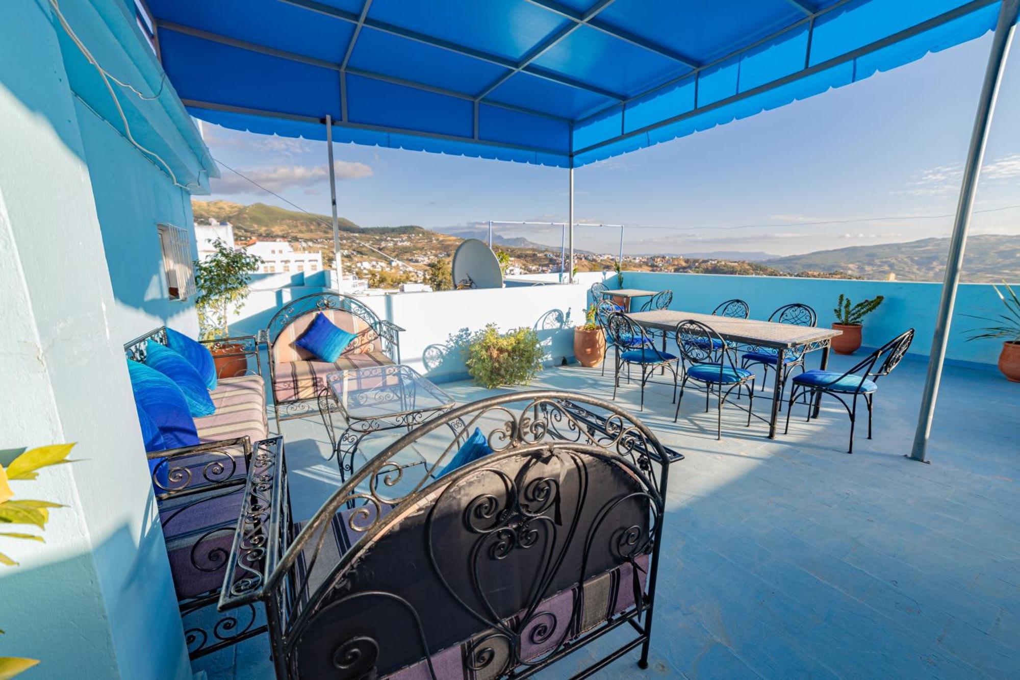 Casa Voyager 'Secret Garden Terrace' Appartement Chefchaouen Buitenkant foto