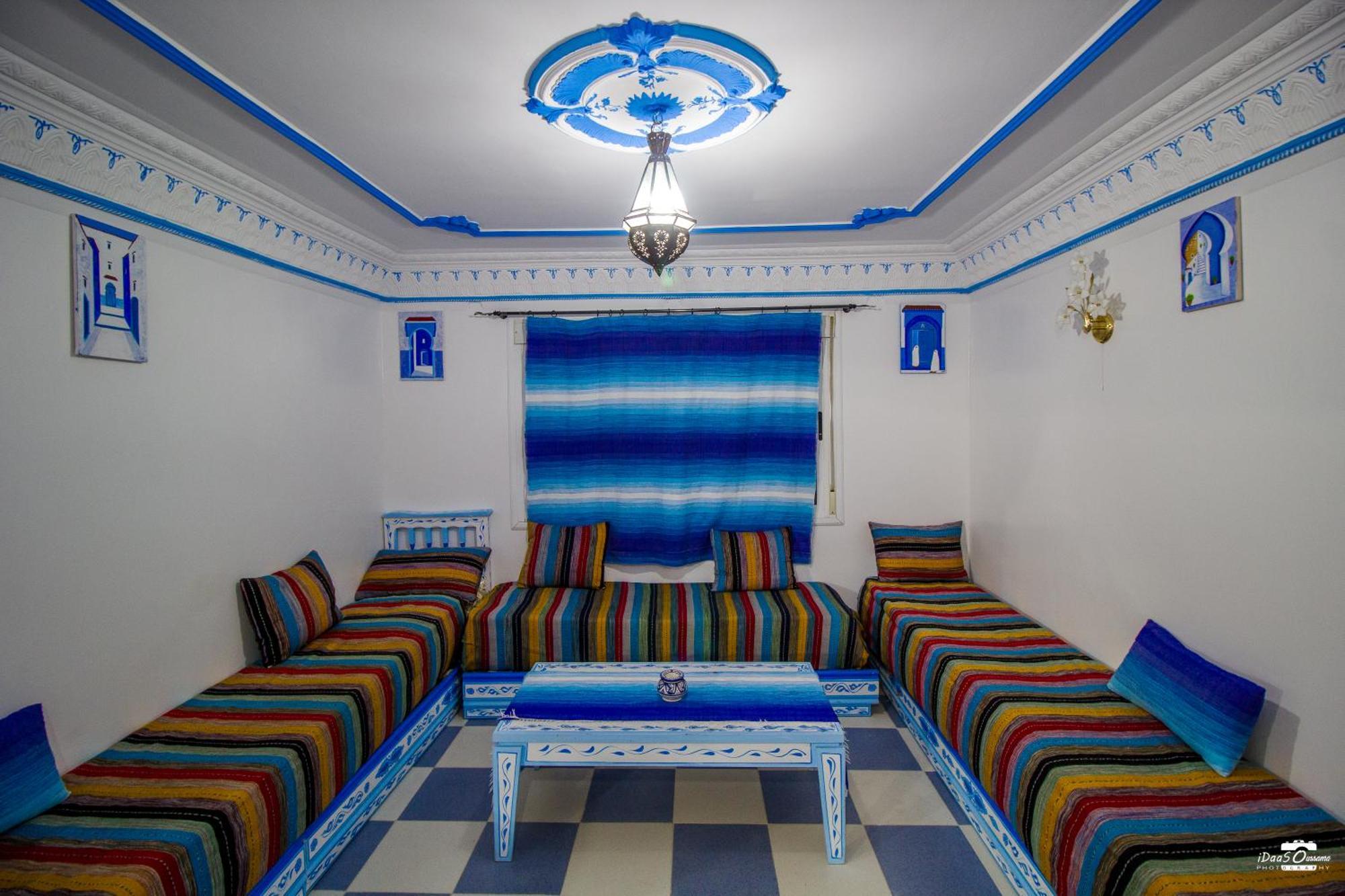 Casa Voyager 'Secret Garden Terrace' Appartement Chefchaouen Buitenkant foto