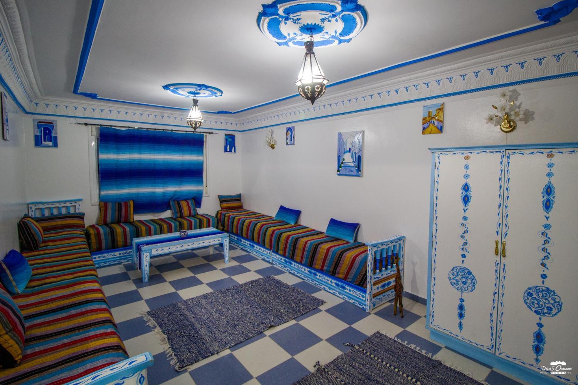 Casa Voyager 'Secret Garden Terrace' Appartement Chefchaouen Buitenkant foto