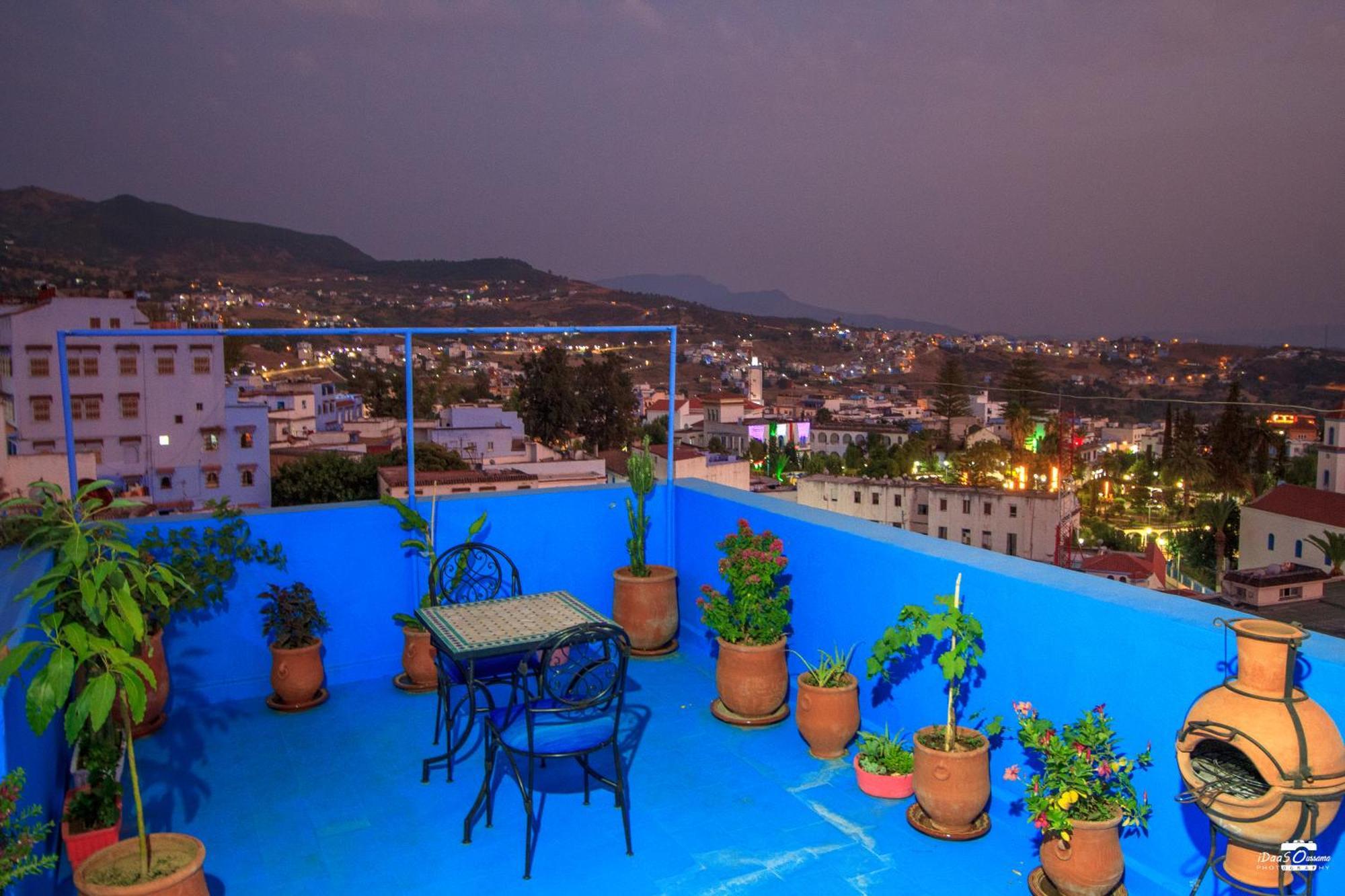 Casa Voyager 'Secret Garden Terrace' Appartement Chefchaouen Buitenkant foto