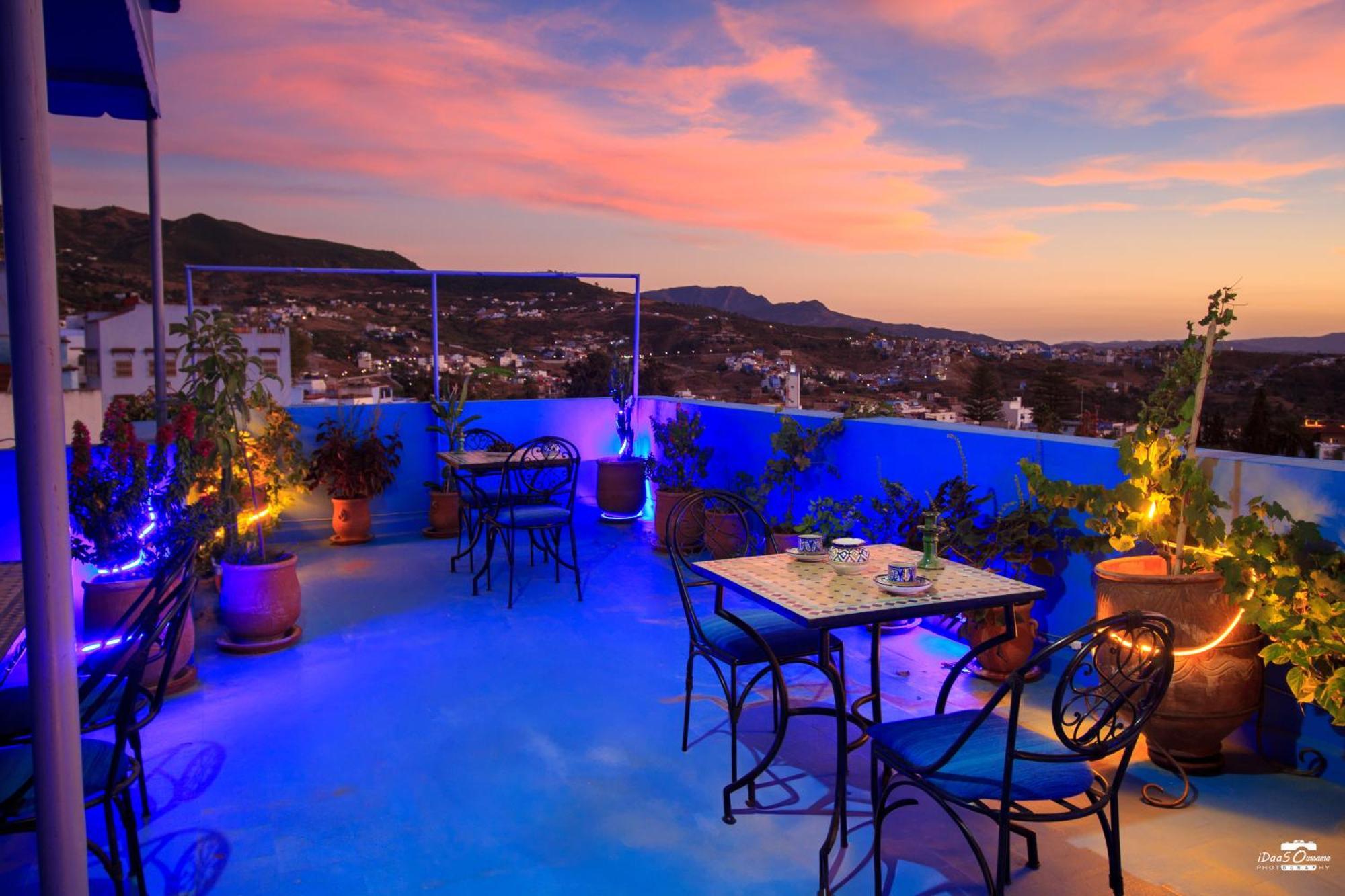 Casa Voyager 'Secret Garden Terrace' Appartement Chefchaouen Buitenkant foto